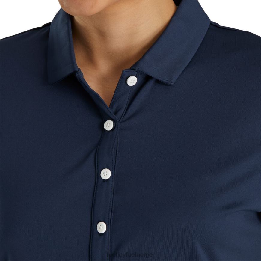 solid lisle self krage kvinner marine R6P2F2412 marinen Footjoy