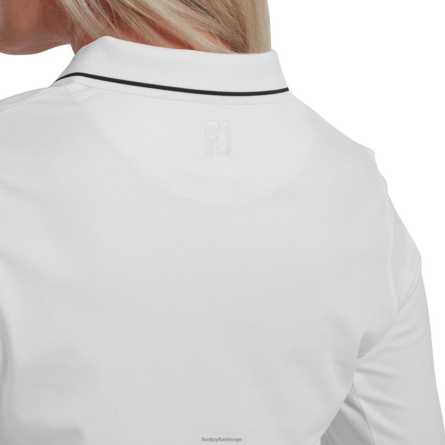 termisk langermet skjorte for kvinner hvit R6P2F595 hvit Footjoy