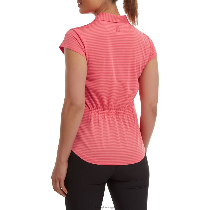 tonal stripe lisle lys korall R6P2F592 lyse koraller Footjoy