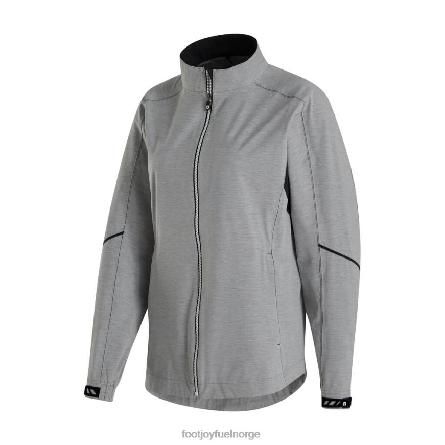 gråmelert fj hydrolitt regnjakke dame R6P2F2955 gråmelert Footjoy