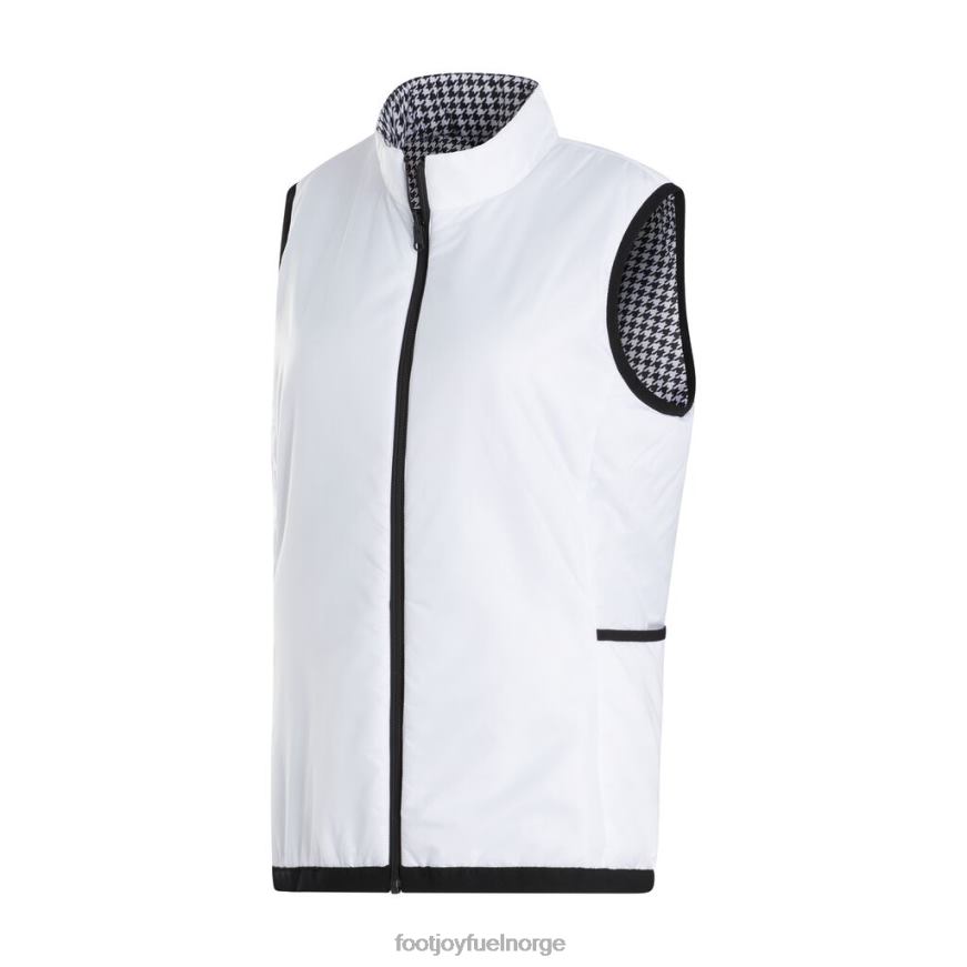 isolert vendbar vest kvinner hvit-svart houndstooth R6P2F2495 hvit-svart houndstooth Footjoy