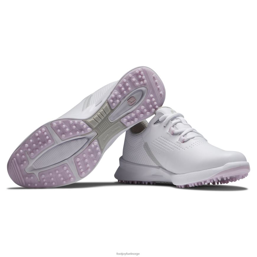 fj drivstoff kvinner hvit-hvit-rosa R6P2F1342 hvit-hvit-rosa Footjoy