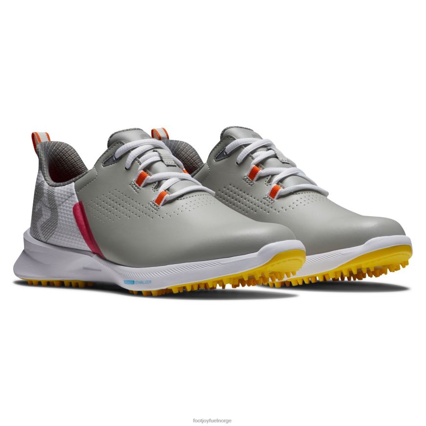 grå-gul-rosa fj drivstoff kvinner R6P2F1340 grå-gul-rosa Footjoy