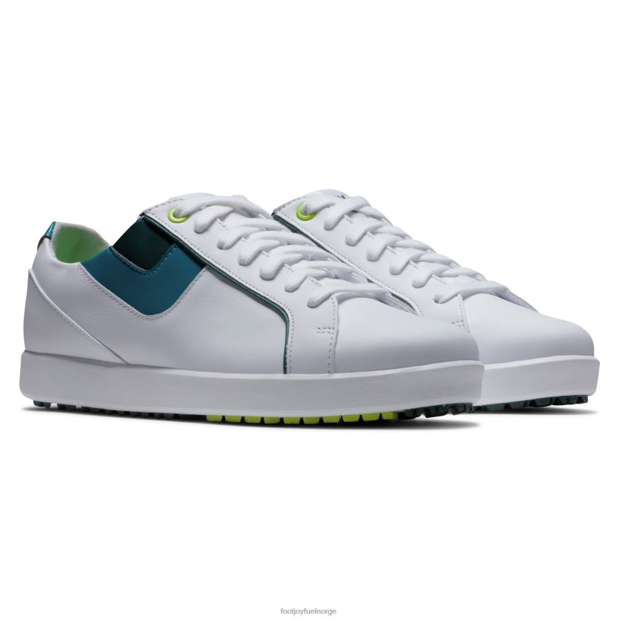 hvit-grønn-blå fj lenker kvinner R6P2F1346 hvit-grønn-blå Footjoy