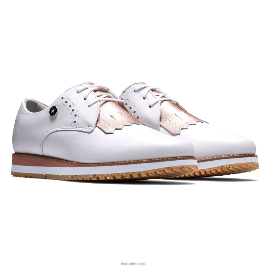 sport retro kvinner hvit-rosa gull R6P2F555 hvit-rose gull Footjoy