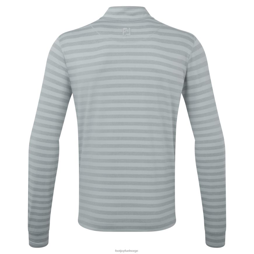 fersken jersey tonal stripe chill-out grå R6P2F253 grå Footjoy