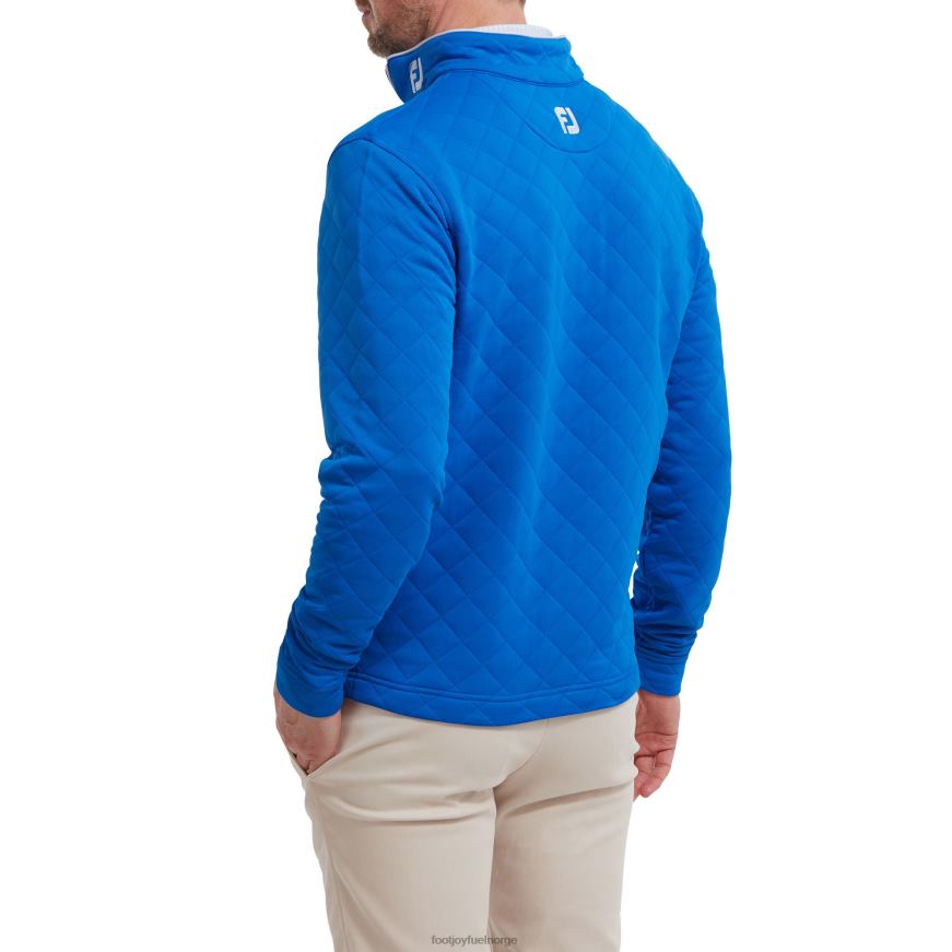 fj diamant jacquard chill-out blå-hvit R6P2F1051 blå hvit Footjoy
