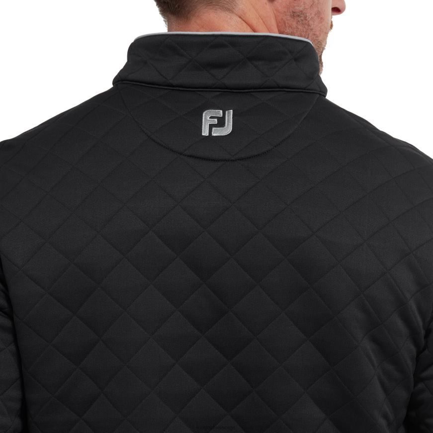 fj diamant jacquard chill-out svart-hvit R6P2F237 svart hvit Footjoy