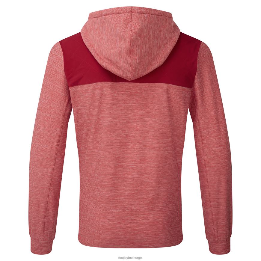 fj termisk hettegenser tonal rød-svart R6P2F1078 tonal rød-svart Footjoy