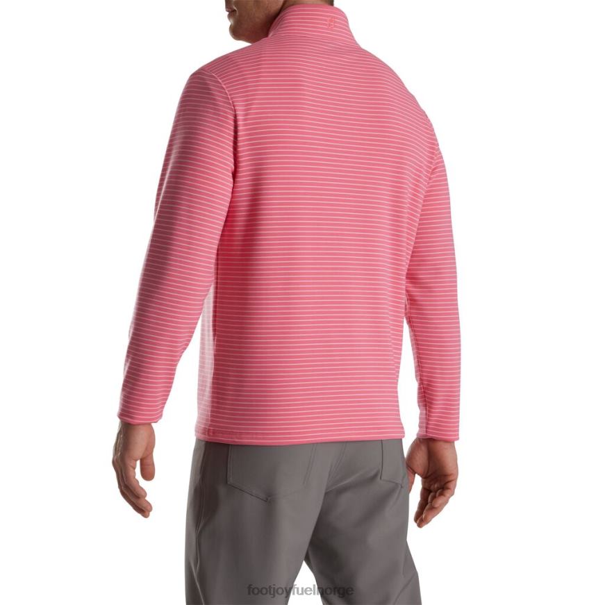 fransk frotté kvart glidelås vannmelon-hvit R6P2F2029 vannmelon-hvit Footjoy
