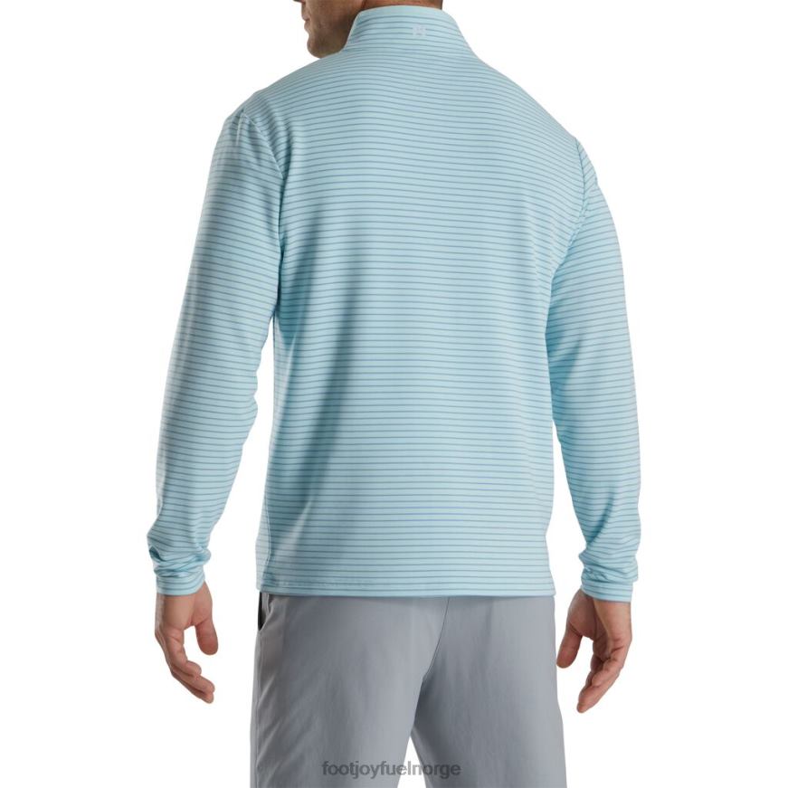 fransk frotté med kvart glidelås sjøskum-blå R6P2F2027 sjøskum-blå Footjoy
