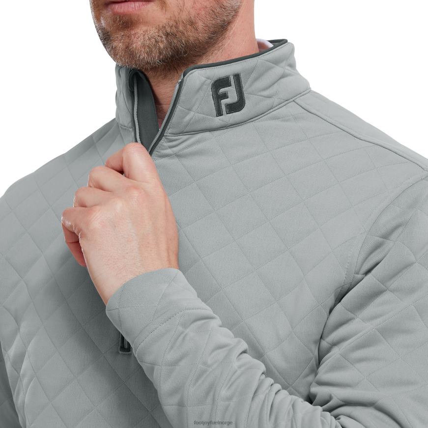grå-kull fj diamant jacquard chill-out R6P2F1050 gråkull Footjoy