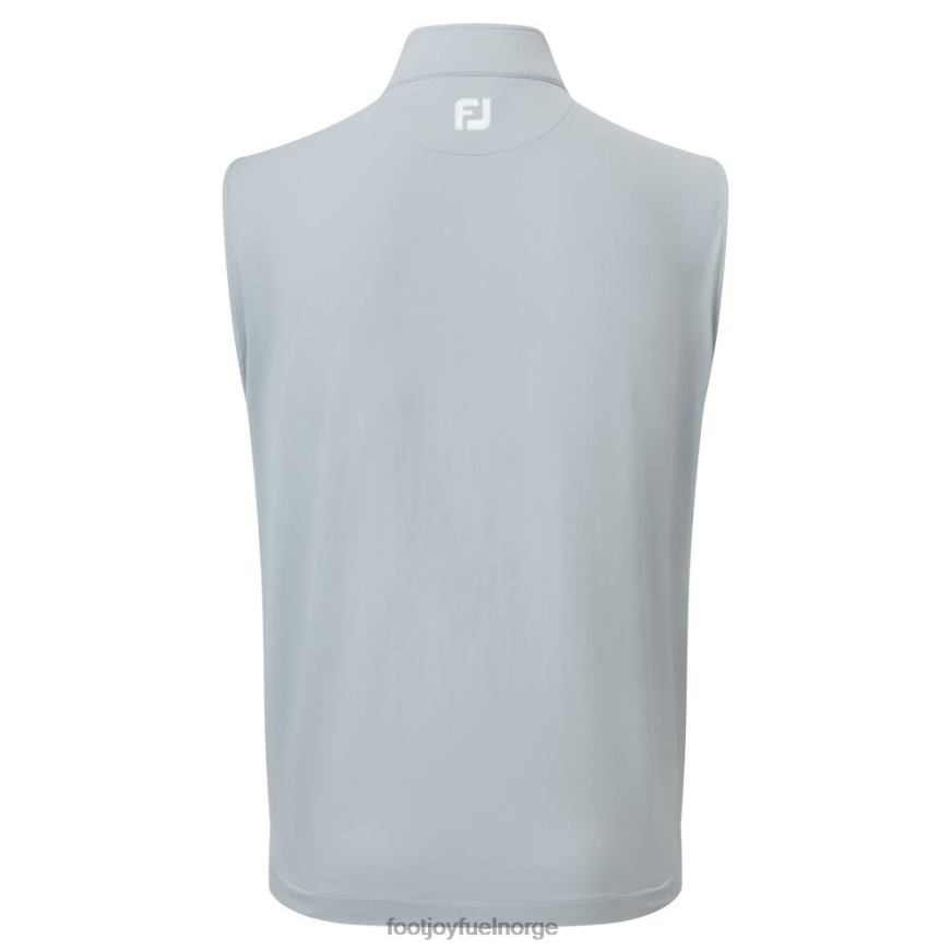 grå strikket vest med hel glidelås R6P2F262 grå Footjoy