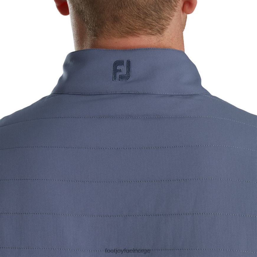isolert helglidelåsvest bluestone-denim R6P2F2041 blåstein-denim Footjoy