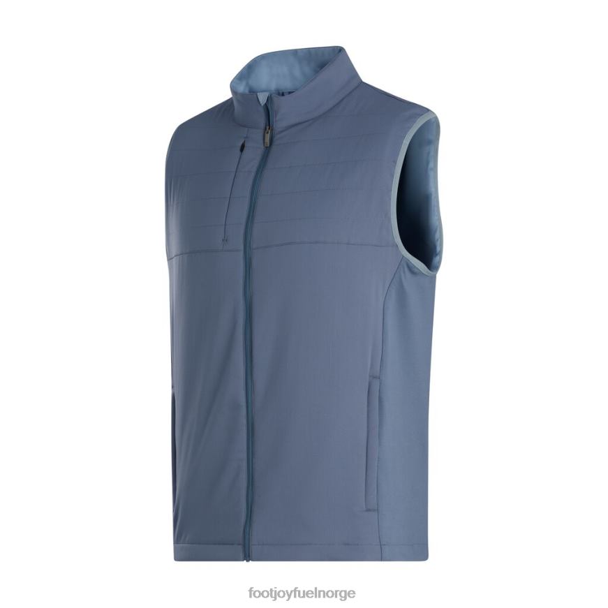 isolert helglidelåsvest bluestone-denim R6P2F2041 blåstein-denim Footjoy
