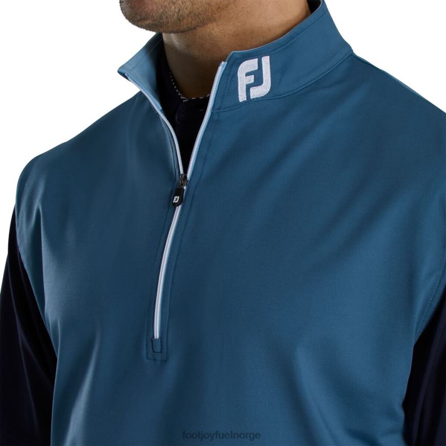 jerseyvest med halv glidelås - fj tour krage blekk R6P2F2049 blekk Footjoy