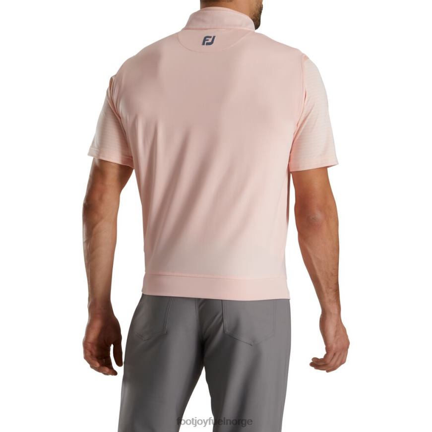 jerseyvest med halv glidelås kvartsrosa R6P2F2058 kvarts rosa Footjoy