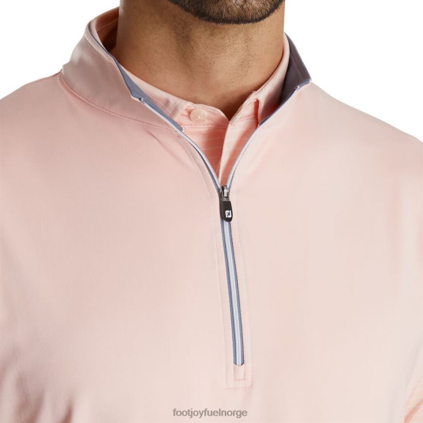 jerseyvest med halv glidelås kvartsrosa R6P2F2058 kvarts rosa Footjoy