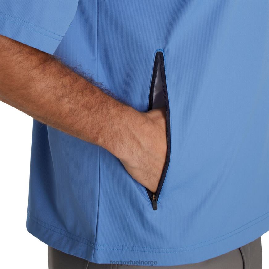 kortermet sport vindskjorte indigo R6P2F2767 indigo Footjoy