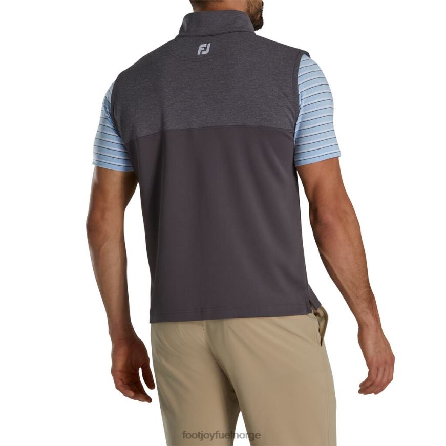 kull lyng åk halvglidelåsvest - fj turkrage R6P2F2046 kull Footjoy