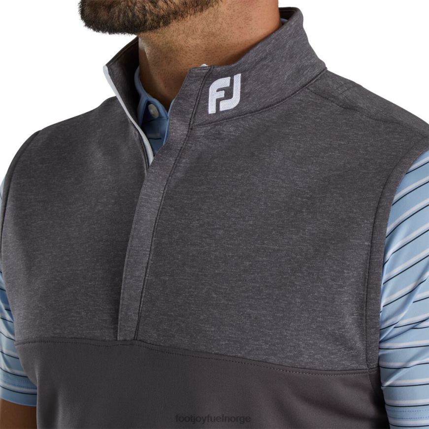 kull lyng åk halvglidelåsvest - fj turkrage R6P2F2046 kull Footjoy