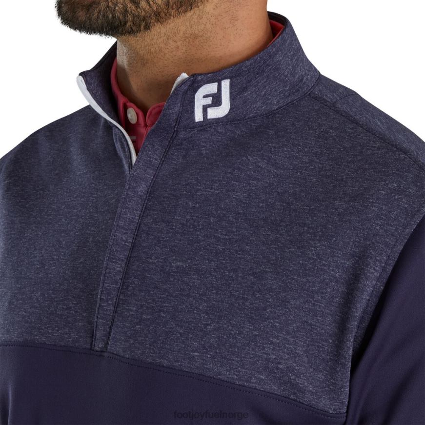 lyng åk halvglidelås mellomlag - fj tour krage marine R6P2F2021 marinen Footjoy