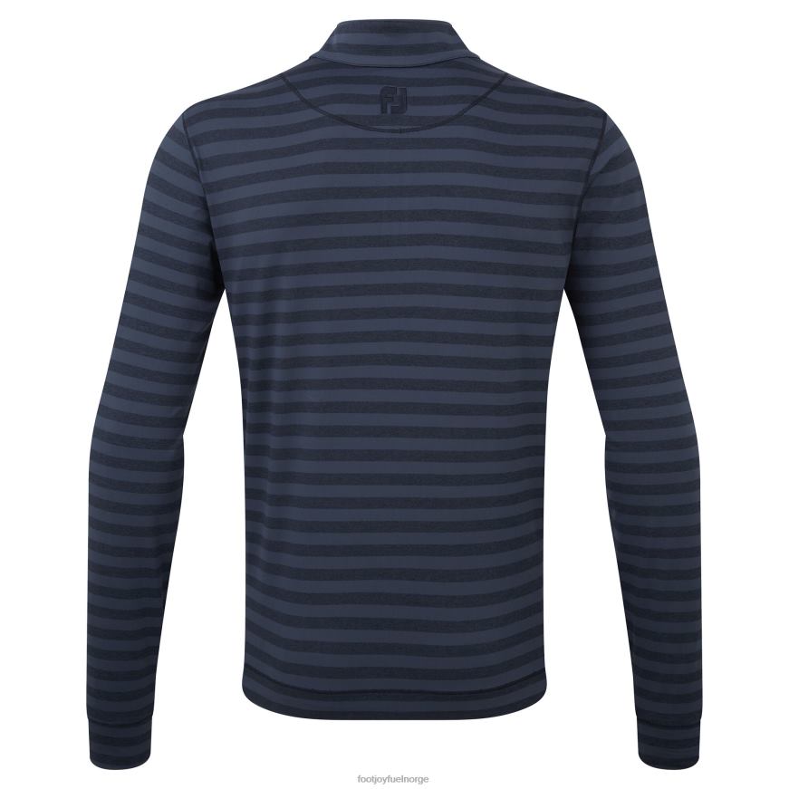marineblå fersken jersey tonal stripe chill-out R6P2F251 marinen Footjoy