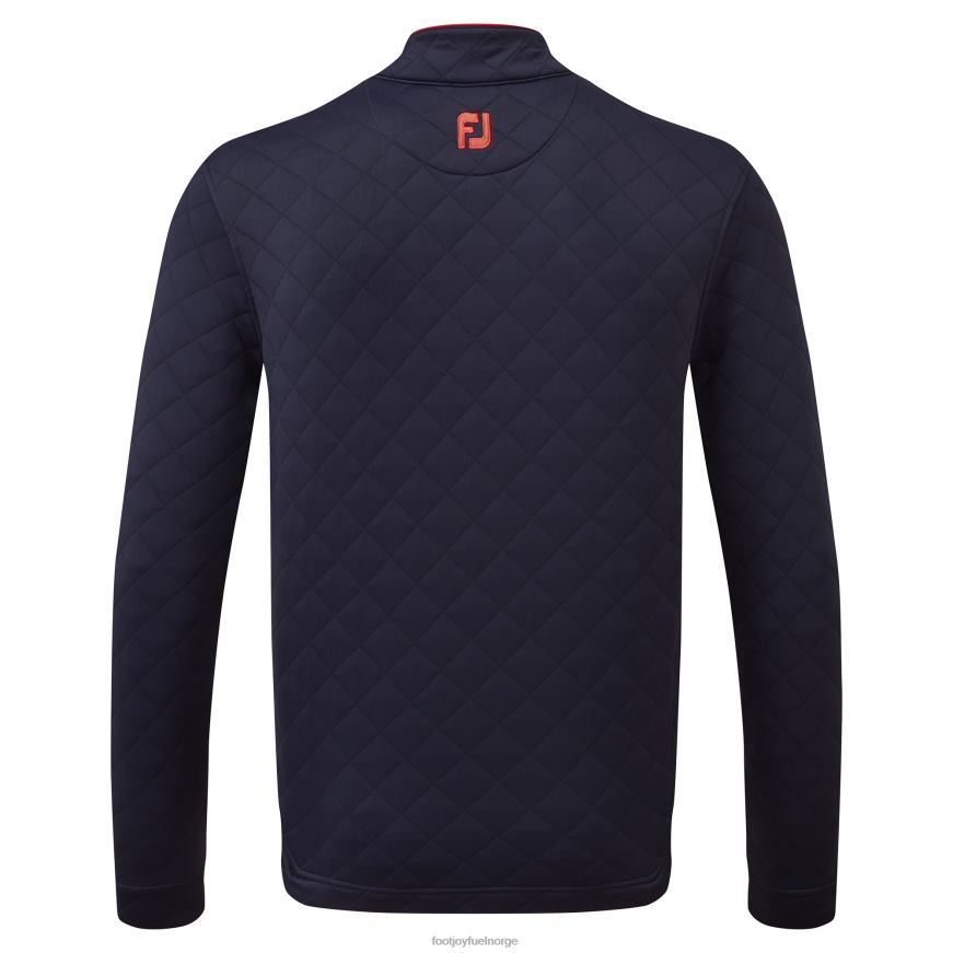 marinerød fj diamant jacquard chill-out R6P2F236 marinerød Footjoy