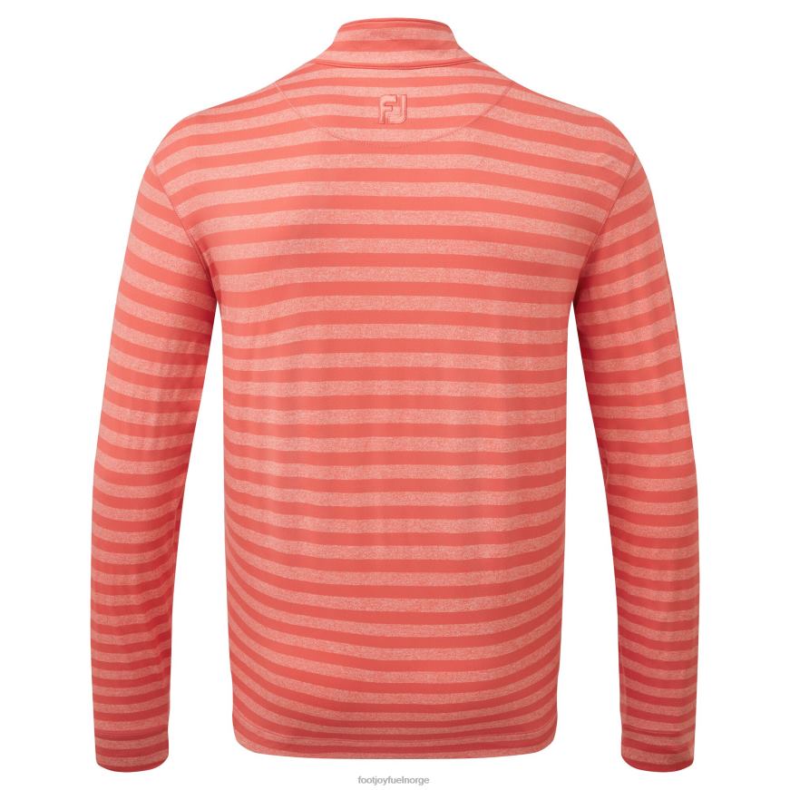 oransje fersken jersey tonal stripe chill-out R6P2F1062 oransje Footjoy