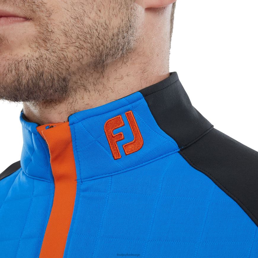 safir-svart-oransje vattert jacquard chill-out xp R6P2F204 safir-svart-oransje Footjoy