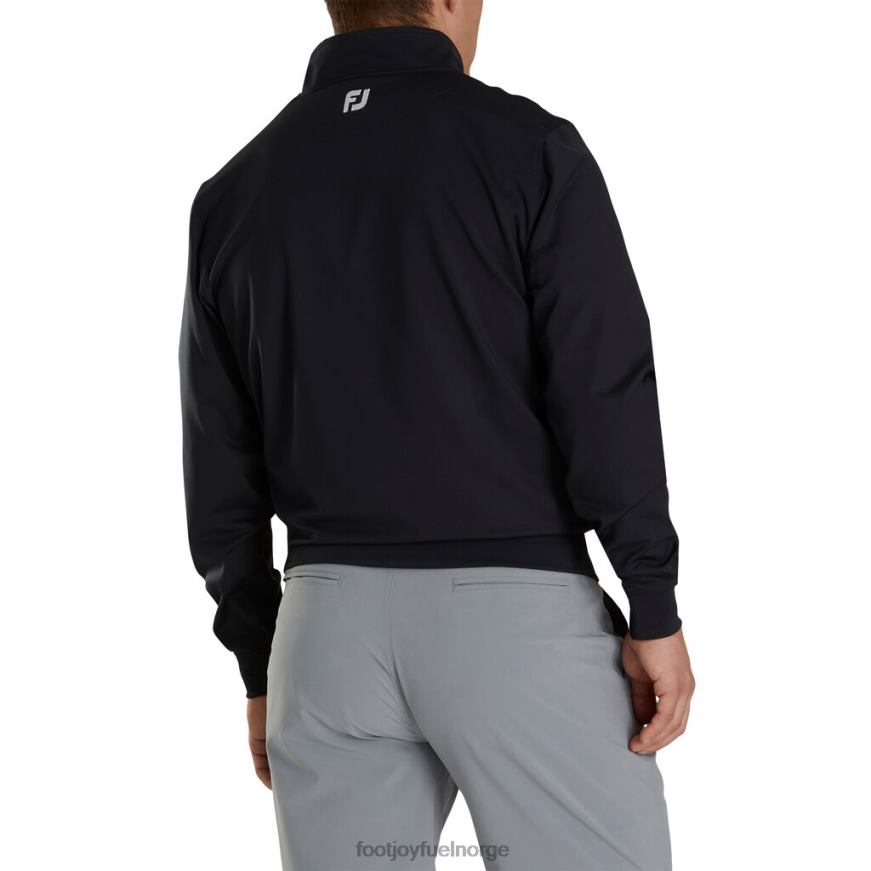 sort genser med halv glidelås R6P2F2080 svart Footjoy