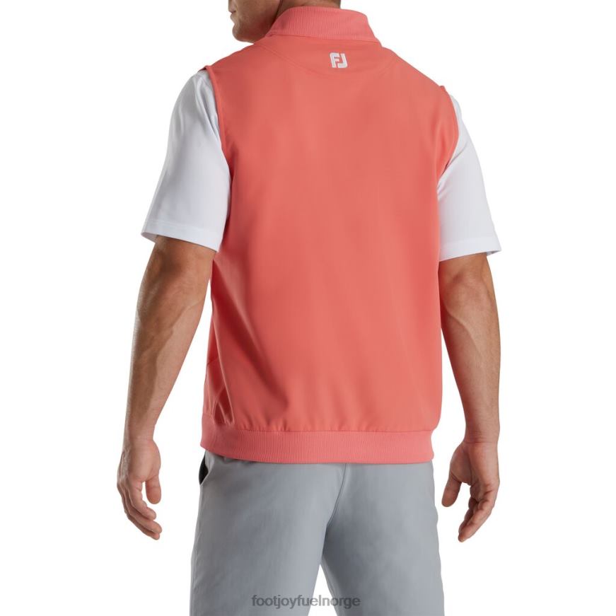 stretch vevd vest strikk aksenter koraller R6P2F2051 korall Footjoy