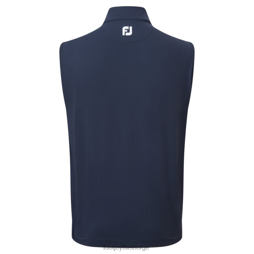 strikket vest med hel glidelås marine R6P2F261 marinen Footjoy
