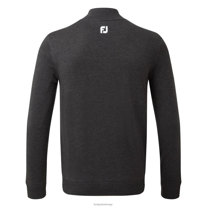 ullblanding 1-2 glidelåsfôret pullover lyngkull R6P2F1093 lyngkull Footjoy
