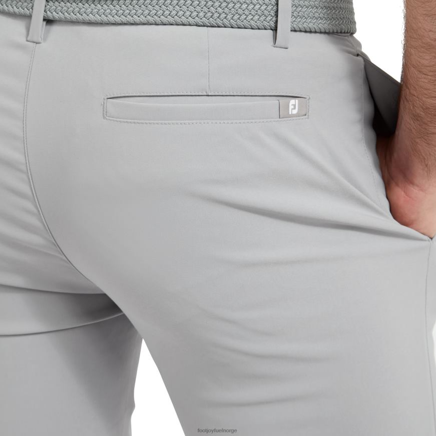 fj performance bukse med konisk passform, grå R6P2F177 grå Footjoy