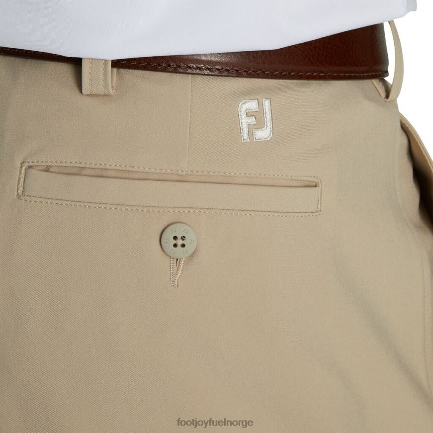 khaki plisserte shorts 9,5\'\' innersøm R6P2F1969 kaki Footjoy