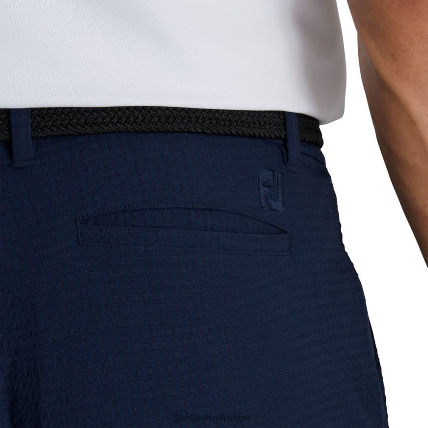 marine seersucker-shorts 10\'\' innersøm R6P2F1960 marinen Footjoy