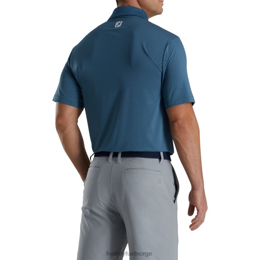 blekk diamant prikker print lisle self krage R6P2F1852 blekk Footjoy