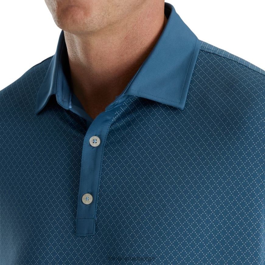 blekk diamant prikker print lisle self krage R6P2F1852 blekk Footjoy