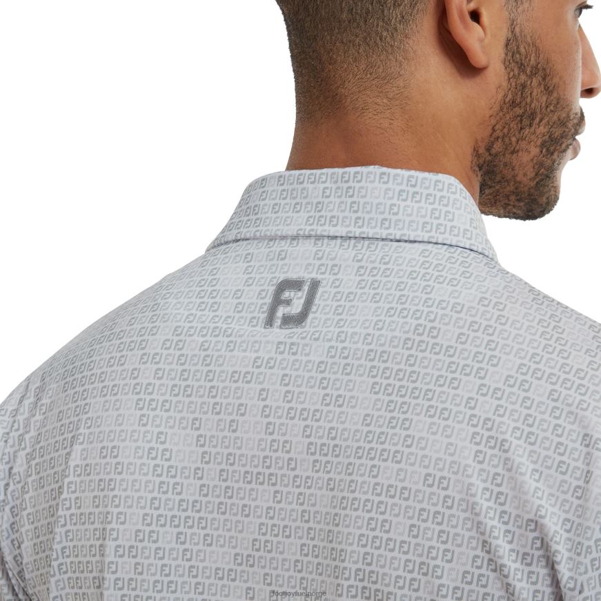digital camo fj print lisle hvit R6P2F103 hvit Footjoy