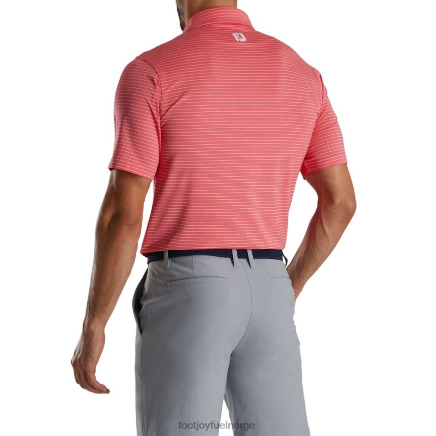 flamingo-hvit Lisle klassisk blyantstripe R6P2F1908 flamingo-hvit Footjoy