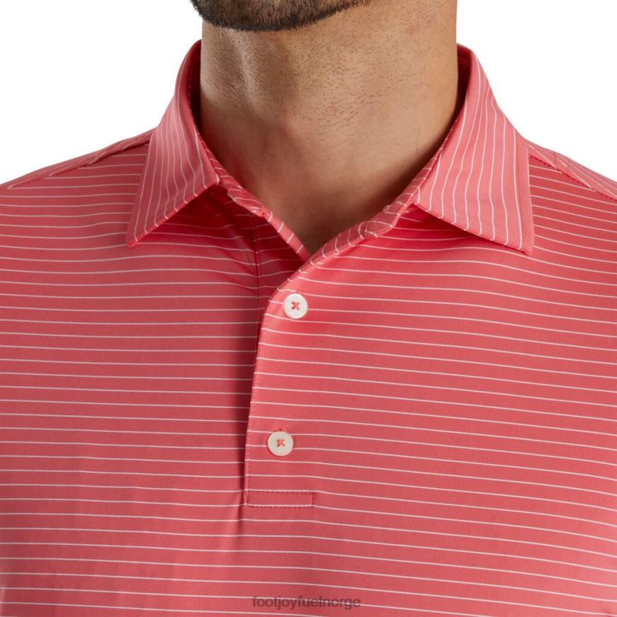 flamingo-hvit Lisle klassisk blyantstripe R6P2F1908 flamingo-hvit Footjoy