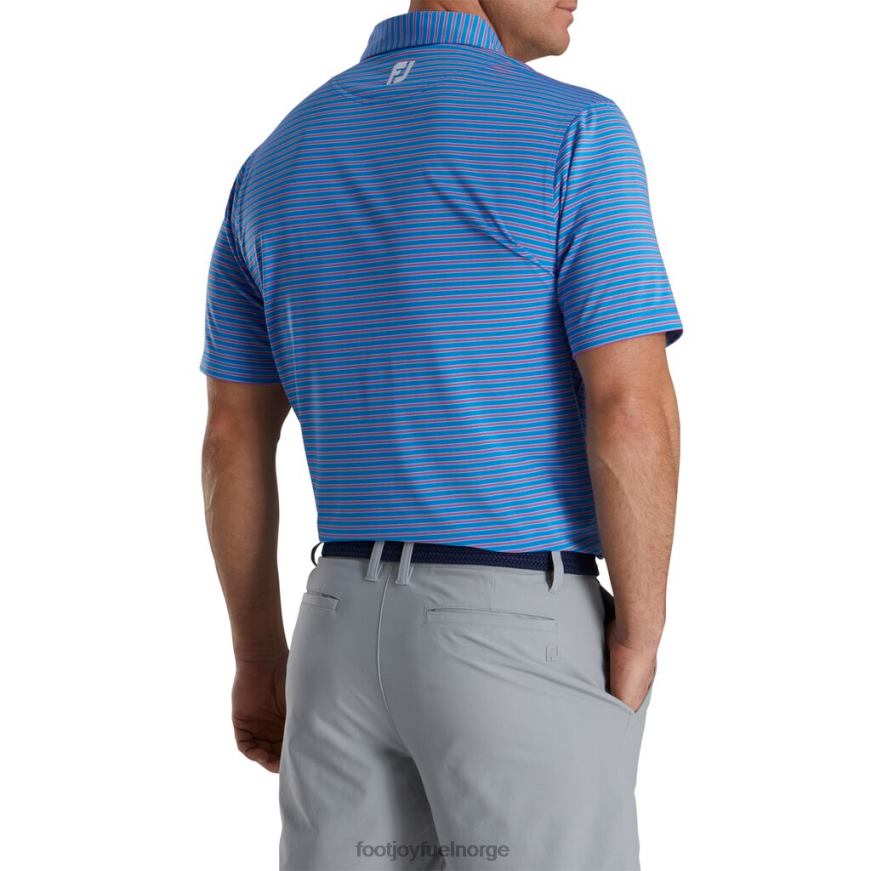 fransk blåglødende rosa-hvit stretch lisle nålestripe R6P2F1855 fransk blåglødende rosa-hvit Footjoy