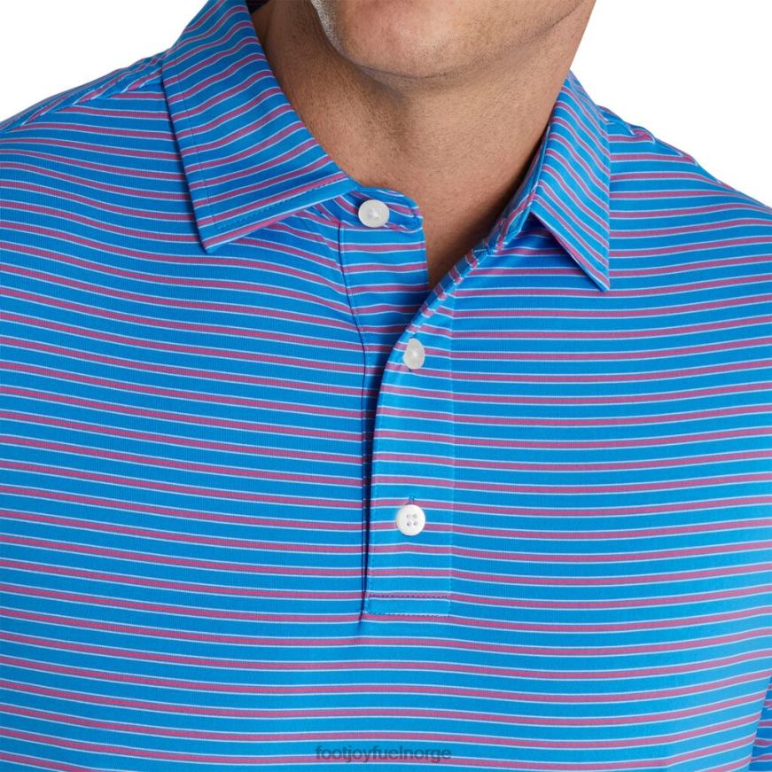 fransk blåglødende rosa-hvit stretch lisle nålestripe R6P2F1855 fransk blåglødende rosa-hvit Footjoy