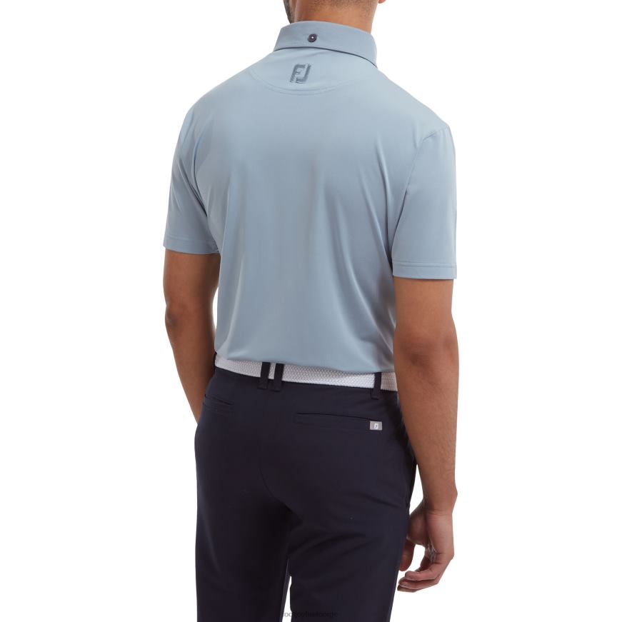 grå tonal trim solid med lomme lisle R6P2F134 grå Footjoy