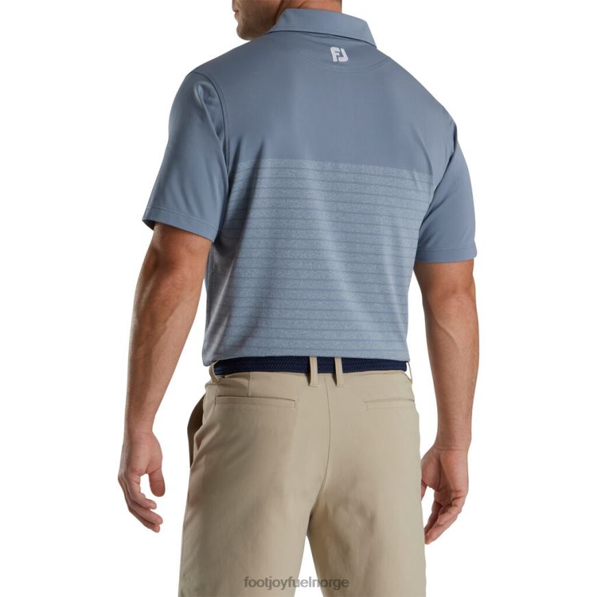 grafitt konstruert lyng nålestripe lisle selvkrage R6P2F1811 grafitt Footjoy