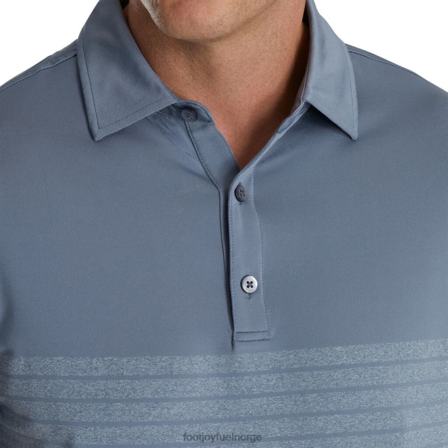 grafitt konstruert lyng nålestripe lisle selvkrage R6P2F1811 grafitt Footjoy
