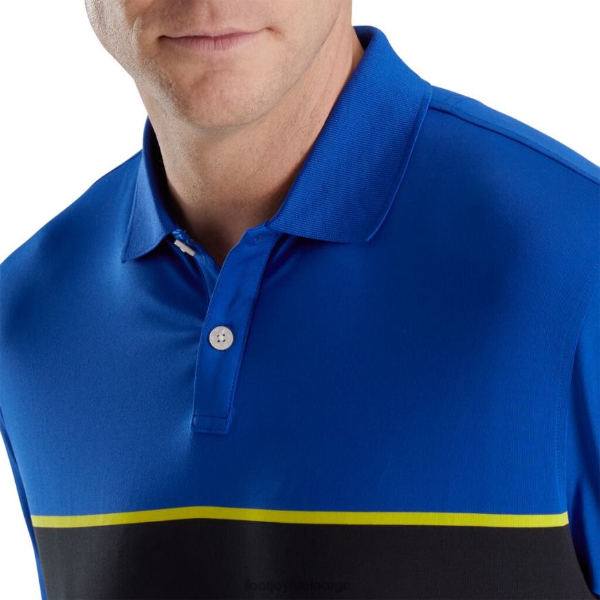 hav-hvit-svart fargeteori lisle strikket krage R6P2F1774 hav-hvit-svart Footjoy