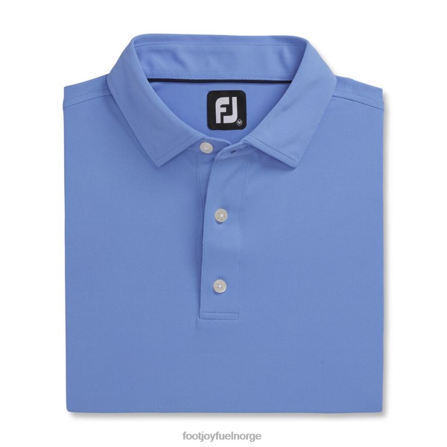 lagune ytelse stretch pique solid selv krage R6P2F1859 lagune Footjoy
