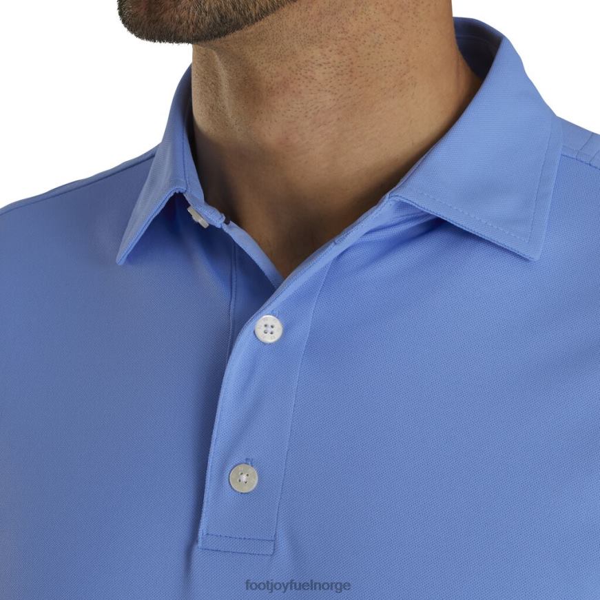lagune ytelse stretch pique solid selv krage R6P2F1859 lagune Footjoy